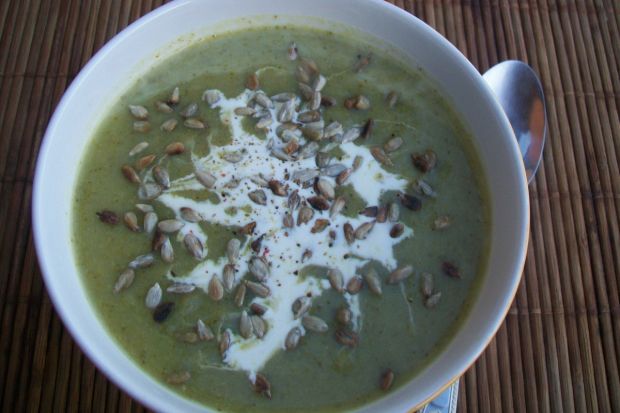 Kremowa zupa z brokuła