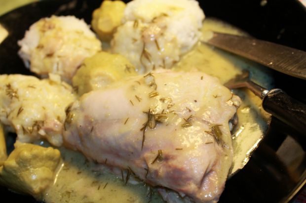 Kurczak gotowany w soie słodko kwaśnym