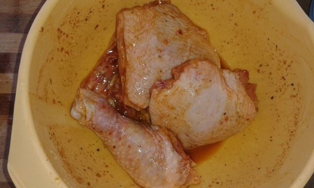 Kurczak pieczony chilli-imbir