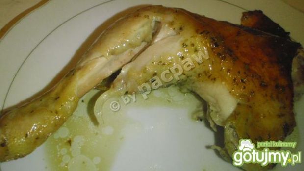 Kurczak pieczony w tajskiej marynacie