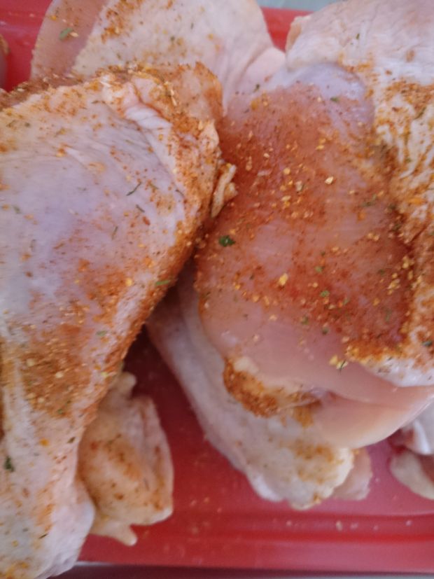 Kurczak pieczony z mieszanką meksykańską 
