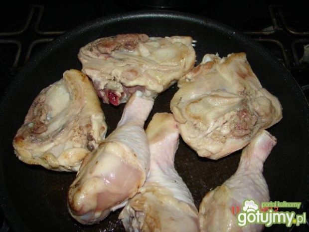 Kurczak smażony - zapiekany