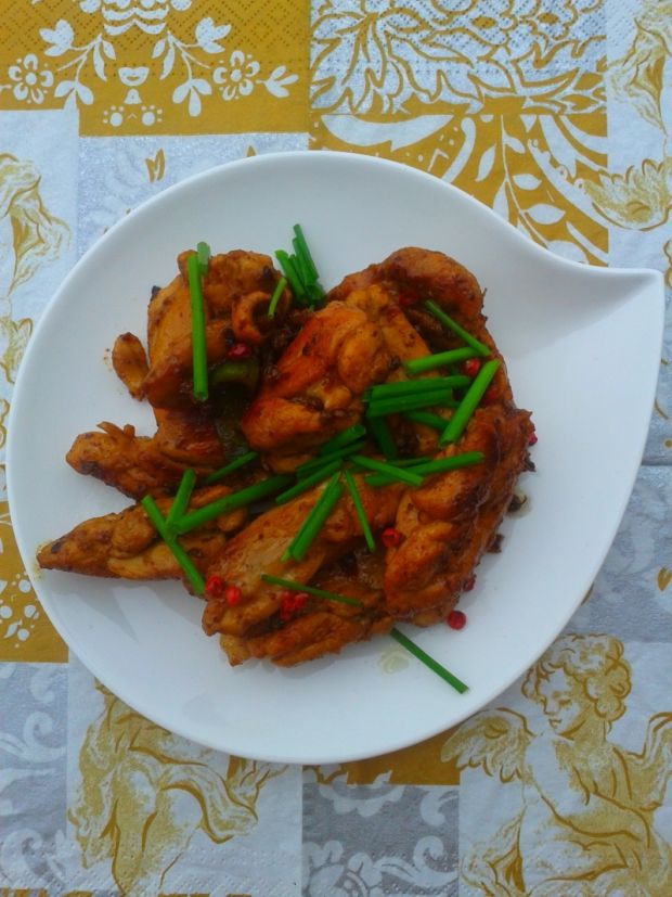Kurczak w pieprzu syczuańskim