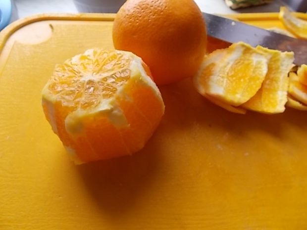 Kurczak z pomarańczą i miodem