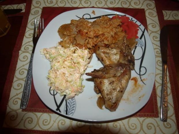 Kurczak z ryżem - danie jednogarnkowe