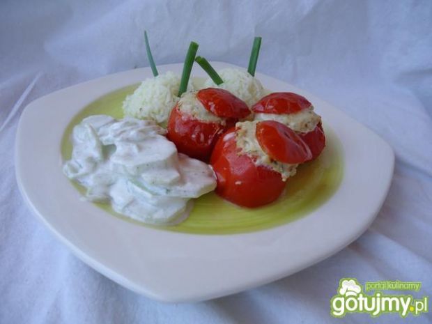 Letnie zapiekane pomidorki