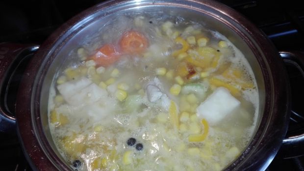 Magiczna zupa kukurydziana - Dieta 1200 kalorii