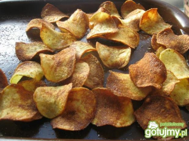 Majerankowe chipsy ziemniaczane
