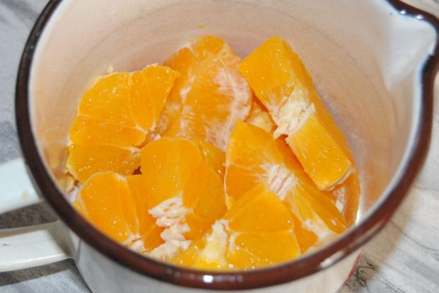 Makaron z pomarańczą