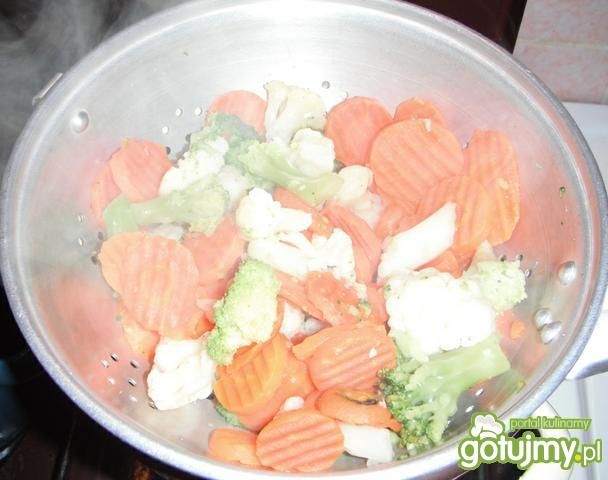 Makaron z warzywami wg maagda23