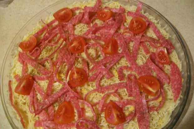 Makaronowa pizza