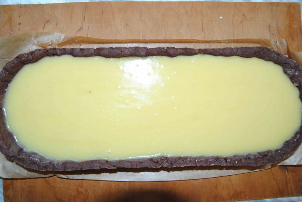 Malinowo- czekoladowa tarta 