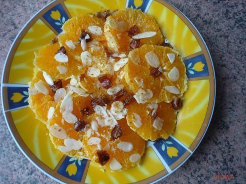 Marokańska sałatka pomarańczowa