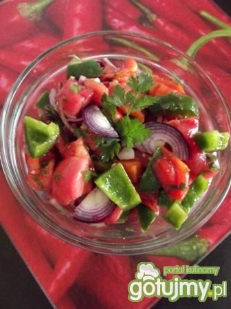 Marokańska sałatka pomidorowa