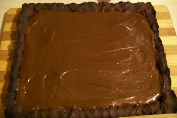 Mazurek orzechowo-czekoladowy