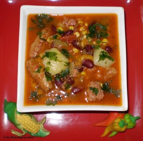 Meksykańska zupa wg Babcigramolki:
