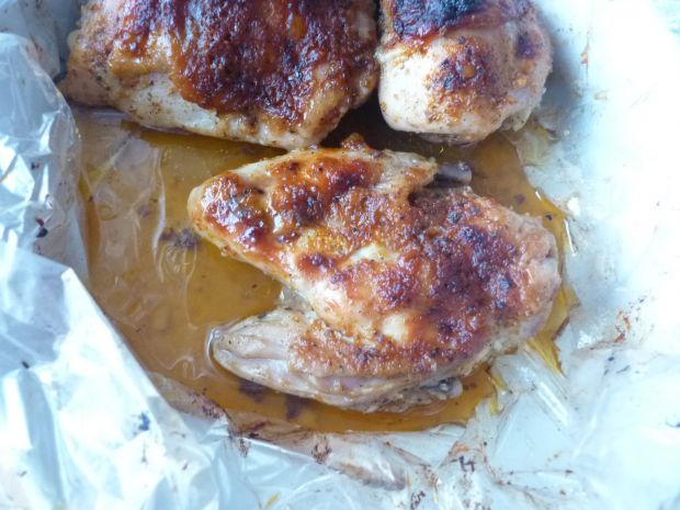 Mięso z kurczaka w pikantnej marynacie