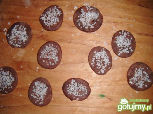 Mini ciasteczka czekoladowe
