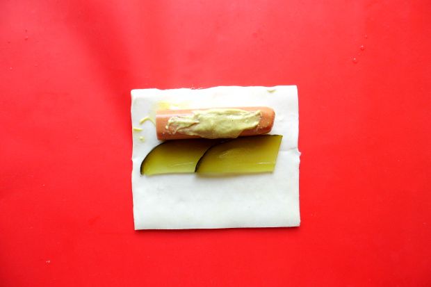 Mini hot dogi w cieście francuskim