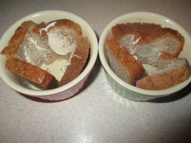 Mini zapiekanki z chleba tostowego
