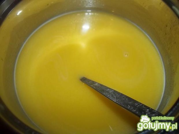 mleczna pianka z jajek
