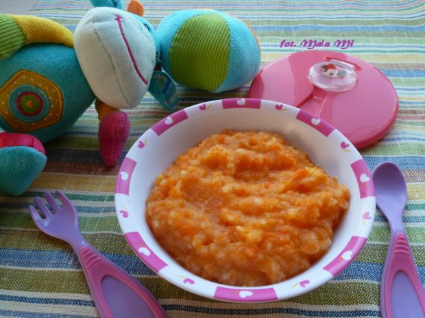 Młoda marchew z ziemniaczkami - dla niemowląt