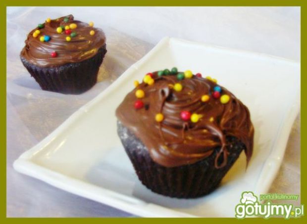 Mocno czekoladowe muffinki 