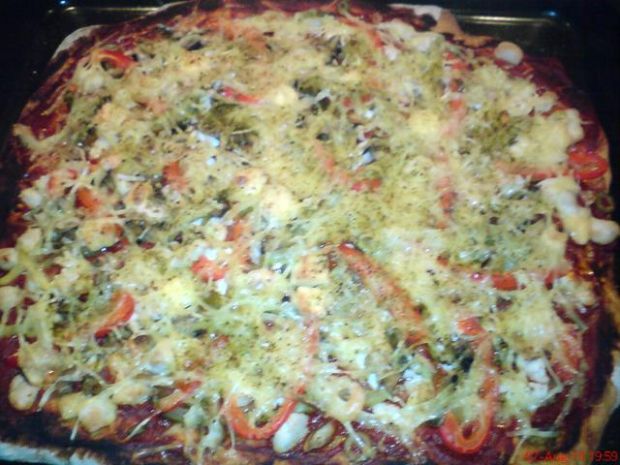 Moja pizza :)