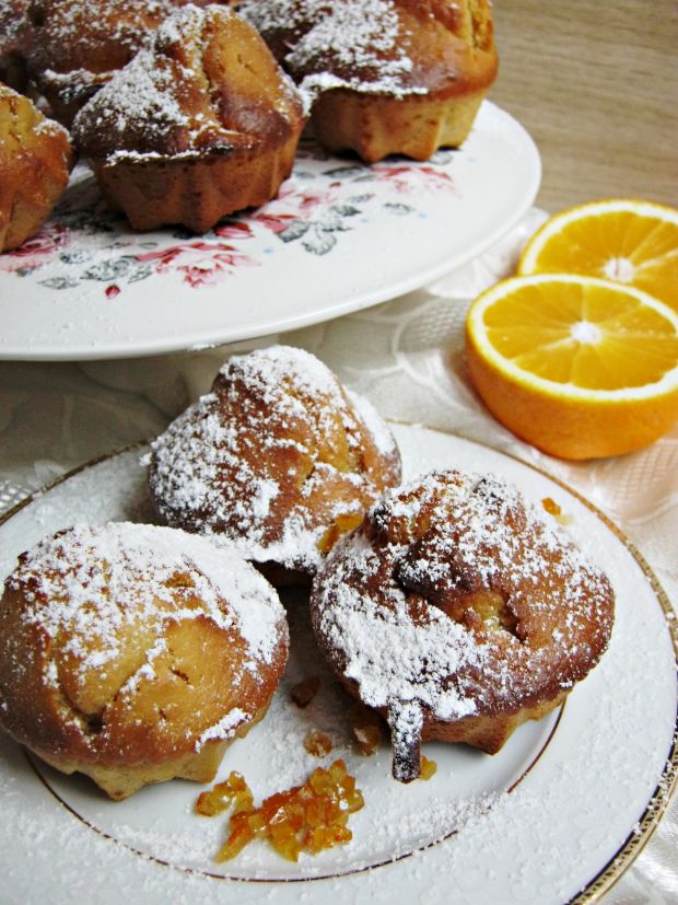 Muffinki kajmakowo – pomarańczowe na jogurcie