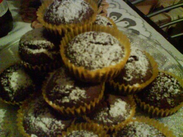 Muffinki kakaowe:)