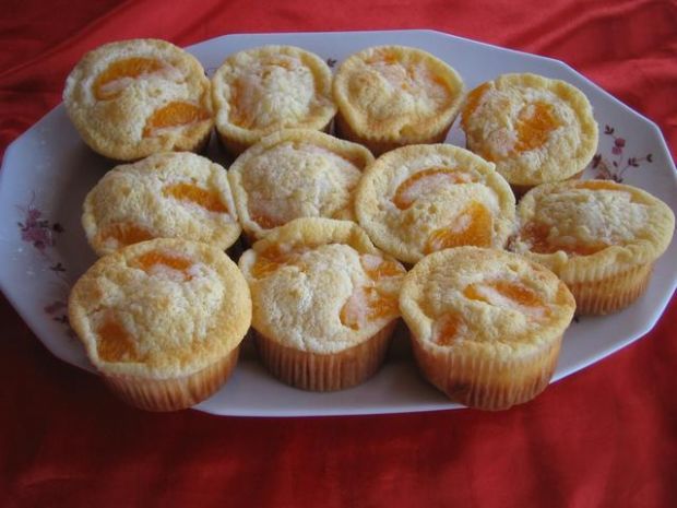 Muffinki z mandarynkami
