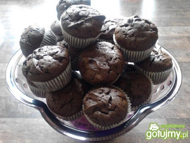 Muffiny a la brownies
