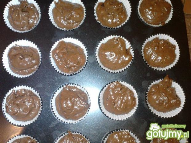 Muffiny z drobinkami czekolady