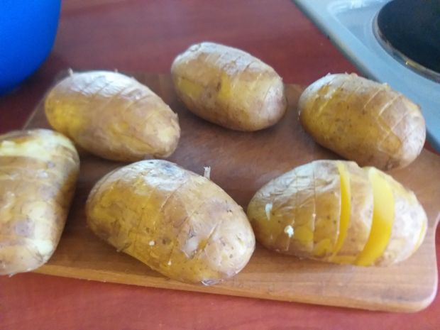 Nadziewane ziemniaki  z grilla