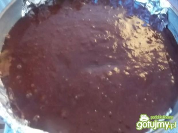 Odwrócone ciasto czekoladowe