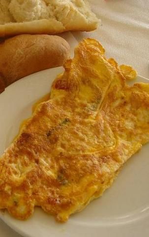 omlet z dodatkami