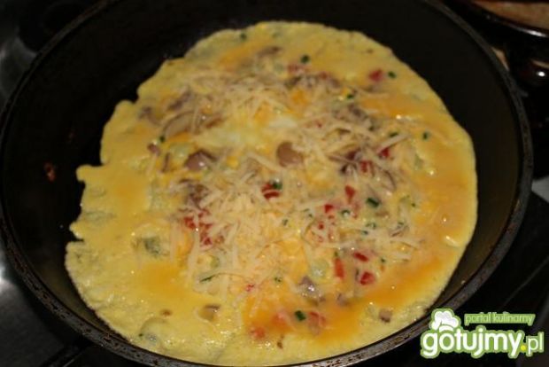 omlet ze szczypiorkiem