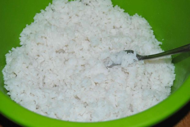Papryka faszerowana ryżem i szpinakiem