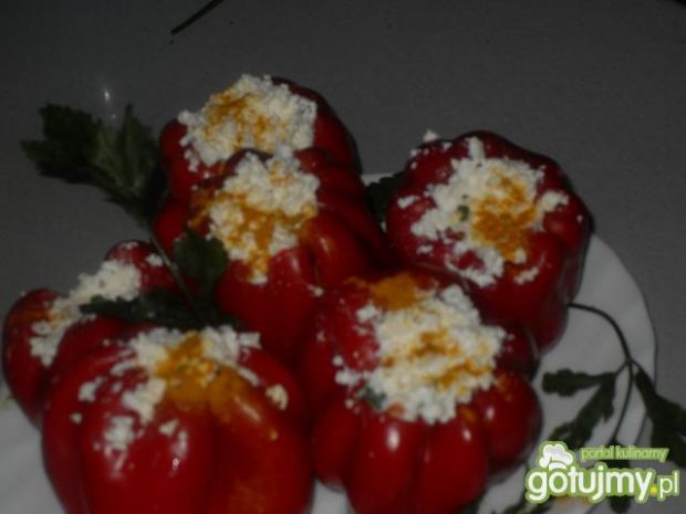 Papryka pomidorowa z serem Capresi 