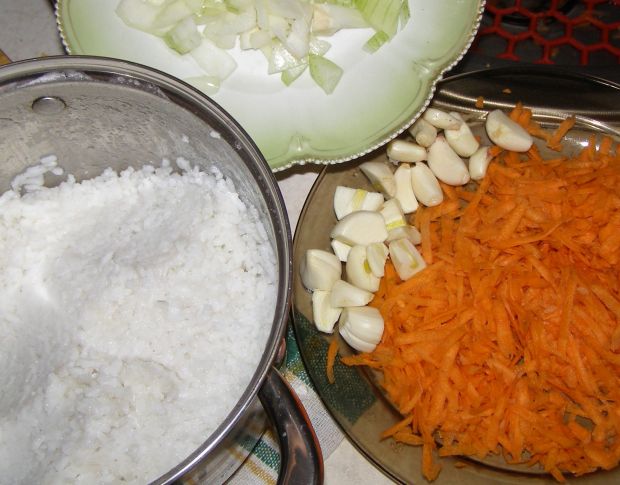 Papryka z ryżem marchewkowym z szybkowara