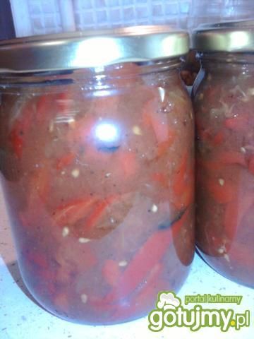 Paprykowo - pomidorowy sos do słoika