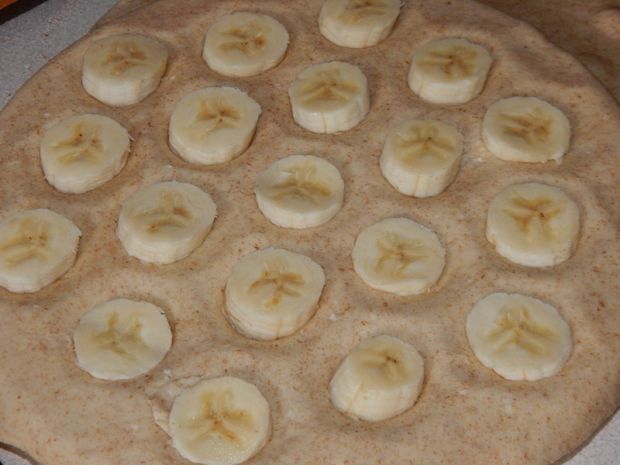 Pełnoziarniste ciasteczka twarogowe z bananem
