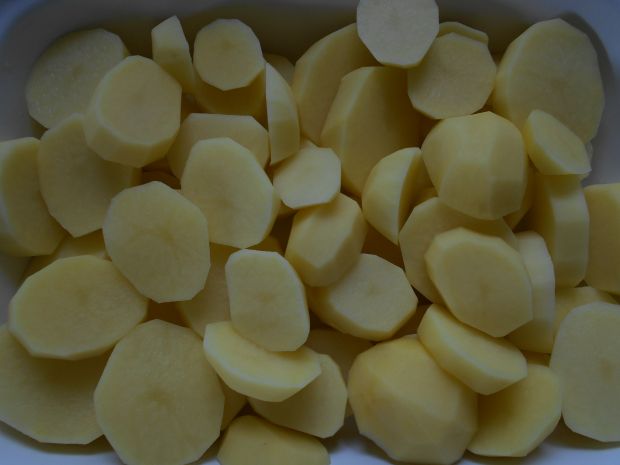 Pieczone talarki z młodych ziemniaków