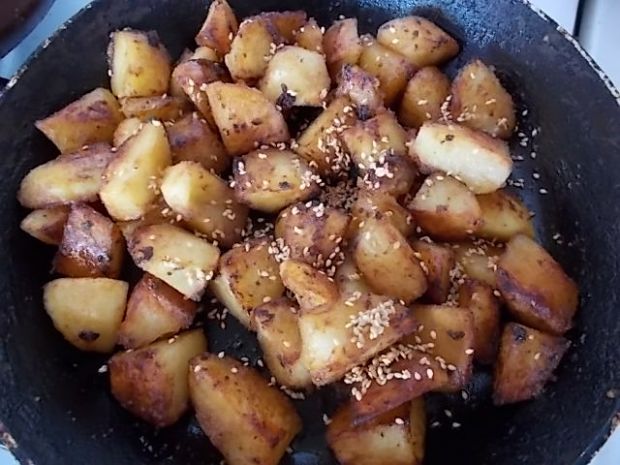 Pieczone ziemniaki z orientalnym smakiem
