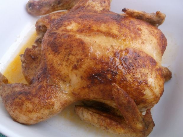 Pieczony kurczak miodowo-paprykowy