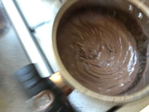 Piernik z czekoladową polewą