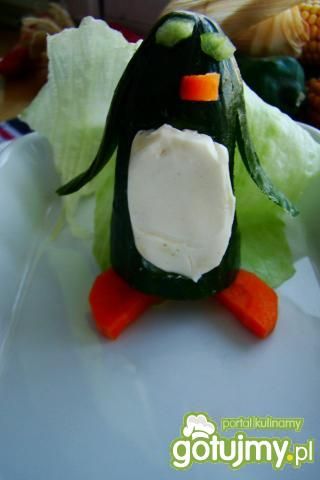 Pingwinek z ogórka 