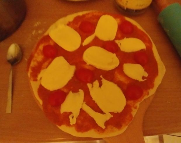 Pizza parma z papryką