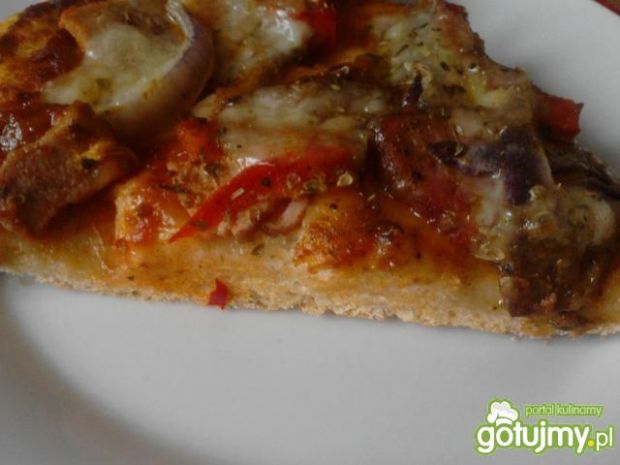 Pizza z szynką i mozzarellą Zub3r'a