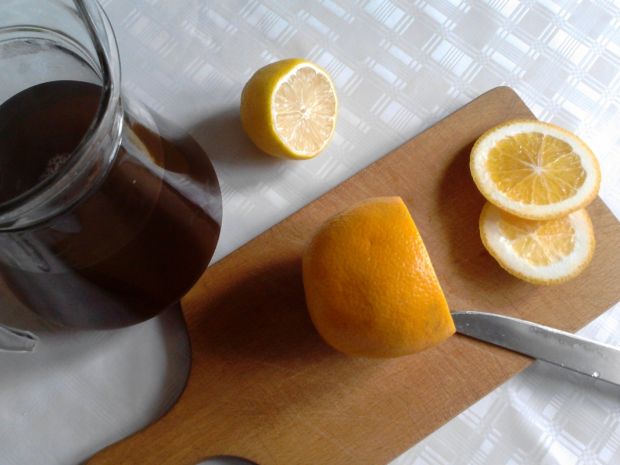 Pomarańczowo-miętowa Ice Tea